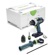 Акумулаторна бормашина Festool  без батерия и зарядно, 18 V, 75 Nm, 0-500/0-800/0-2350/0-3600 об./мин, 1.5-13 мм, TDC 18/4-Basic - product - 099 FST 008