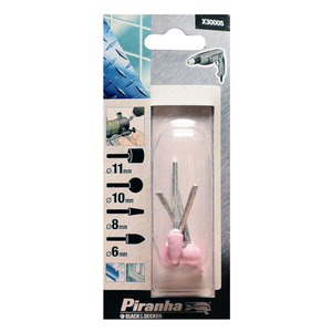 Шлайфгрифер Black & Decker комплект ф 3 мм, 4 бр., Piranha