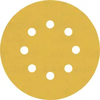 Шкурка за орбитален шлайф Bosch с 8 отвора  125 мм, P240, 5 бр., Expert C470