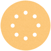 Шкурка за орбитален шлайф Bosch с 8 отвора  125 мм, P100, Best for Wood and Paint C470 - product - 001 BSH 993