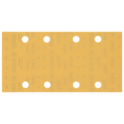 Шкурка за виброшлайф Bosch правоъгълна с 8 отвора  186х93 мм, P400, Expert C470 - product - 001 BSH2029