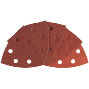 Шкурка за виброшлайф Bosch триъгълна с 6 отвора  P100, P120, P180, P60, P80, 10 бр., Expert for Wood and Paint C430 - product - 001 BSH2364