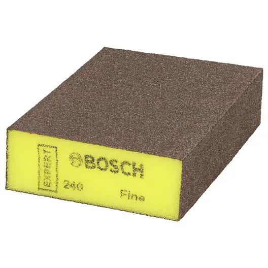 Шкурка върху гъба за ръчно шлайфане Bosch  97х69 мм, P240, Expert S471