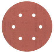 Шкурка за орбитален шлайф Bosch с 6 отвора  150 мм, P240 - product - 001 BSH2404