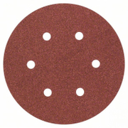 Шкурка за орбитален шлайф Bosch с 6 отвора  150 мм, P120 - product - 001 BSH2402