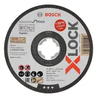 Диск карбофлексен за рязане Bosch на неръждаема стомана  125 мм, 1 мм, 22.23 мм, Standard for Inox