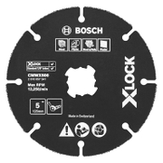 Диск карбиден за рязане Bosch на дърво, пластмаса, гипсокартон  125 мм, Carbide Multi Wheel X-LOCK - product - 001 BSH2622