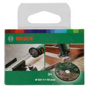 Диск карбофлексен за рязане Bosch на неръждаема стомана  50 мм, 10 мм, 1 мм, 3 бр., Expert for Inox - product - 001 BSH2833