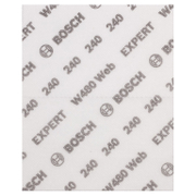 Шкурка на хартиена основа Bosch на листа  115x140 мм, P240, 2 бр., Expert W480 Web - product - 001 BSH2847