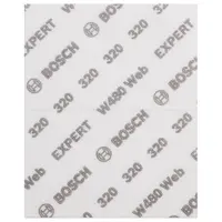 Шкурка Bosch на листа с мрежеста основа  115x140 мм, P320, Expert W480 Web