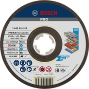 Диск карбофлексен за рязане Bosch универсален  115 мм, 22.23 мм, 1 мм, PRO Multi Construction X-Lock - product - 001 BSH2886