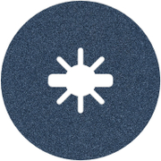 Фибърдиск от шкурка за шлайфане Bosch с ъглошлайф за метал  115 мм, 22.23 мм, P60, X-lock, PRO R574 - product - 001 BSH3065