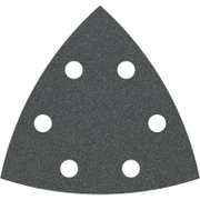 Шкурка за виброшлайф Bosch триъгълна с 6 отвора  93x93x93 мм, P100, PRO F355 - product - 001 BSH3150