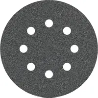 Шкурка за орбитален шлайф Bosch с 8 отвора  125 мм, P80, PRO F355