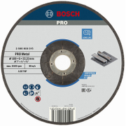 Диск карбофлексен за шлайфане Bosch на метал  180 мм, 22.23 мм, 6 мм, PRO Metal - product - 001 BSH3205