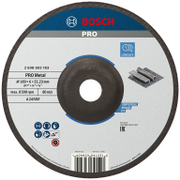 Диск карбофлексен за шлайфане Bosch на метал  180 мм, 22.23 мм, 6 мм, PRO Metal - product - 001 BSH3206