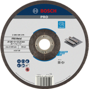 Диск карбофлексен за шлайфане Bosch на метал  180 мм, 22.23 мм, 8 мм, PRO Metal - product - 001 BSH3207