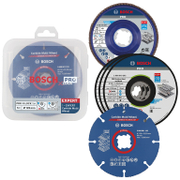 Диск карбиден за рязане Bosch шлайфане и полиране комплект 125 мм, 22.23 мм, 1 мм, 5 бр., PRO X-Lock - product - 001 BSH3230