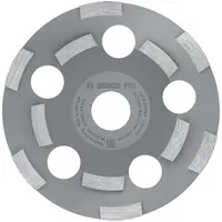 Диск диамантен за шлайфане Bosch на тухли  125 мм, 22.23 мм, PRO Abrasive