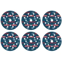 Фолио Bosch шлифовъчно за ротационен шлайф  125 мм, P60, 6 бр., Expert O780