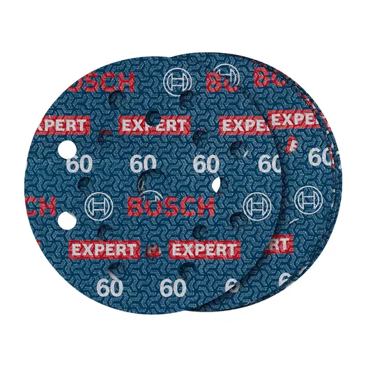 Фолио Bosch шлифовъчно за ротационен шлайф  125 мм, P60, 50 бр., Expert O780