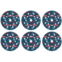 Фолио Bosch шлифовъчно за ротационен шлайф  125 мм, P80, 6 бр., Expert O780