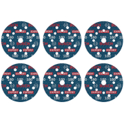 Фолио Bosch шлифовъчно за ротационен шлайф  125 мм, P180, 6 бр., Expert O780 - product - 001 BSH3250