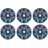 Фолио Bosch шлифовъчно за ротационен шлайф  125 мм, P180, 6 бр., Expert O780