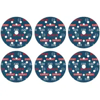 Фолио Bosch шлифовъчно за ротационен шлайф  125 мм, P320, 6 бр., Expert O780