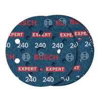 Фолио Bosch шлифовъчно за ротационен шлайф  125 мм, P240, 50 бр., Expert O780