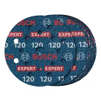 Фолио Bosch шлифовъчно за ротационен шлайф  125 мм, P120, 50 бр., Expert O780