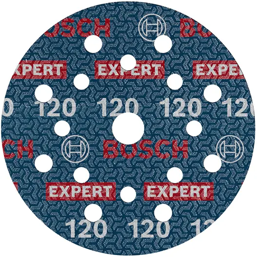 Фолио Bosch шлифовъчно за ротационен шлайф  125 мм, P120, Expert O780
