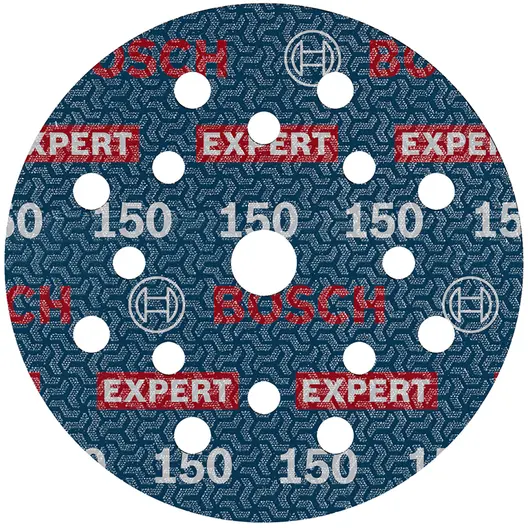 Фолио Bosch шлифовъчно за ротационен шлайф  125 мм, P150, Expert O780