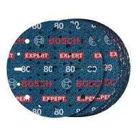 Фолио Bosch шлифовъчно за ротационен шлайф  150 мм, P80, 50 бр., Expert O780