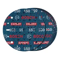 Фолио Bosch шлифовъчно за ротационен шлайф  150 мм, P150, 50 бр., Expert O780