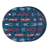 Фолио Bosch шлифовъчно за ротационен шлайф  150 мм, P180, 50 бр., Expert O780