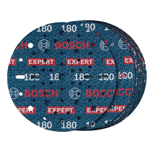 Фолио Bosch шлифовъчно за ротационен шлайф  150 мм, P180, 50 бр., Expert O780