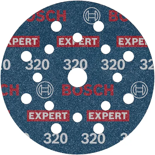 Фолио Bosch шлифовъчно за ротационен шлайф  125 мм, P320, Expert O780