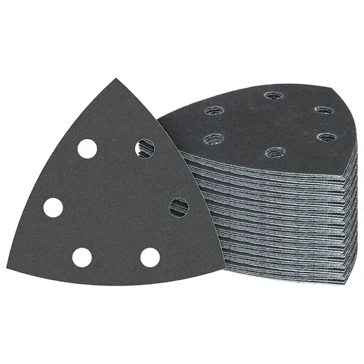 Шкурка за делташлайф Bosch комплект  93x93x93 мм, P120, P180, P240, P320, P400, P600, P80, 50 бр., PRO F355