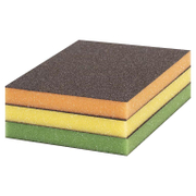 Шкурка върху гъба за ръчно шлайфане Bosch комплект  120x98x13 мм, много фина, средна, фина, 20 бр., Expert S473 - product - 001 BSH3338