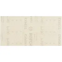 Шкурка за виброшлайф Bosch правоъгълна без отвори  280x230 мм, P180, 5 бр., Expert M480