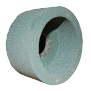 Диск керамичен за шлайфане ZAI чашковиден цилиндричен от зелен карборунд  150 мм, 32 мм, 80 мм, 2C 60 K V - product - 001 BRK 249