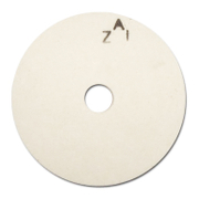 Диск керамичен за шлайфане ZAI прав профил от бял електрокорунд  150 мм, 12.7 мм, 20 мм, 8A 100 K V - product - 001 BRK1951