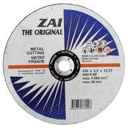 Диск карбофлексен за рязане ZAI на метал  230 мм, 22.23 мм, 2.5 мм, A 30 R BF - product - 001 BRK2442