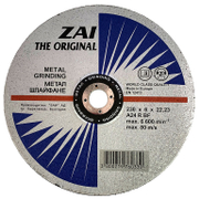Диск карбофлексен за шлайфане ZAI на метал  230 мм, 22.23 мм, 6 мм, A 24 R BF - product - 001 BRK2456