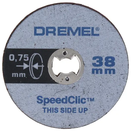 Диск карбофлексен за рязане Dremel на метал 5 бр. 38 мм, 5 бр., 0.75 мм, 22.2 мм, EZ SpeedClic SpeedClic SC409