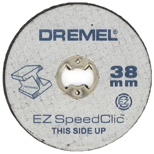 Диск карбофлексен за рязане Dremel на метал 5 бр. в к-кт 38 мм, 5 бр., 0.75 мм, EZ SpeedClic SpeedClic SC456