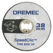 Диск карбофлексен за шлайфане Dremel на метал  38 мм, 3.2 мм, 0.75 мм, EZ SpeedClic SC541 - product - 001 DRM1352