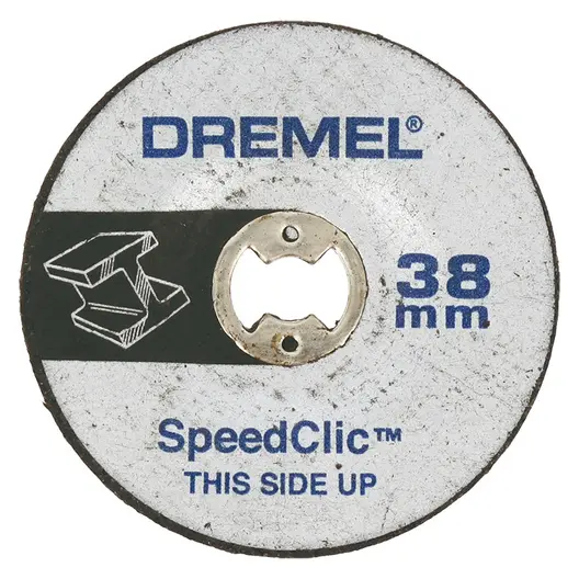 Диск карбофлексен за шлайфане Dremel на метал  38 мм, 3.2 мм, 0.75 мм, EZ SpeedClic SC541