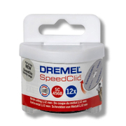 Диск карбофлексен за рязане Dremel на метал 12 бр. в к-кт 38 мм, EZ SpeedClic SpeedClic SC456B - product - 001 DRM1597